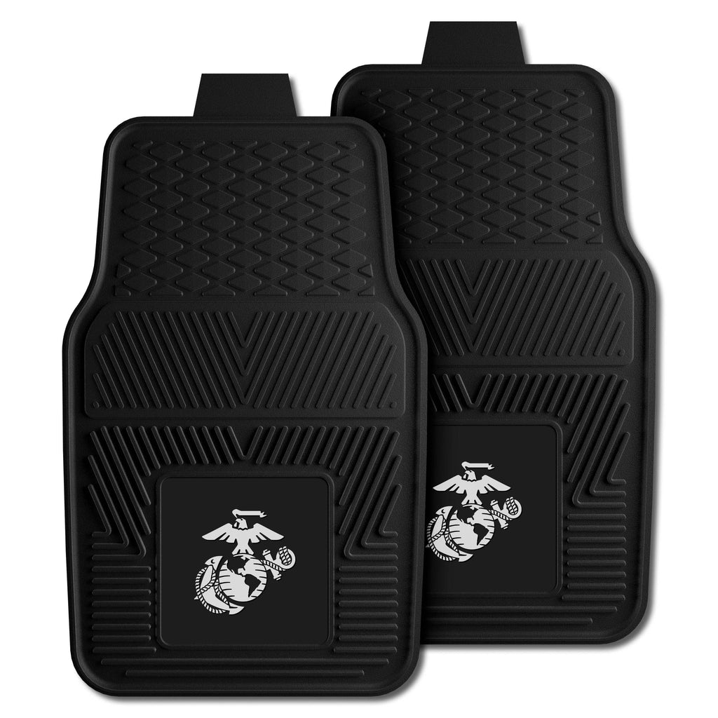 Fanmats - U.S. Marines 2-pc Vinyl Car Mat Set 17''x27''