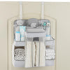Diaper Caddy and Nursery Organizer for Baby's Essentials - White - L.A. Baby