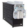 Diaper Caddy and Nursery Organizer for Baby's Essentials - White - L.A. Baby