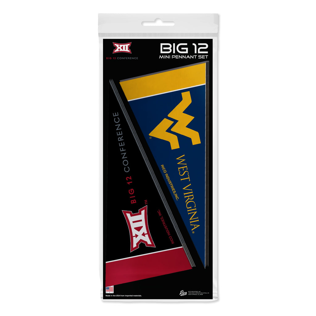 Big 12 Pennant Set Mini 2024 - Rico Industries