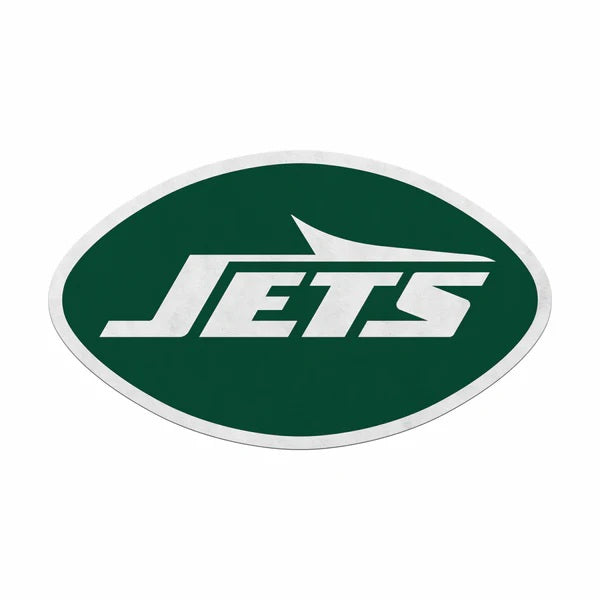 New York Jets Pennant Shape Cut Logo Design 2025 - Rico Industries
