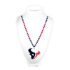 Houston Texans Beads with Medallion Mardi Gras Style - Rico Industries