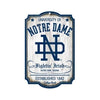 Notre Dame Fighting Irish Sign 11x17 Wood Vintage - WinCraft