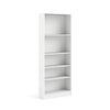 Basic Tall Wide 5 Shelf Bookcase, White - Tvilum