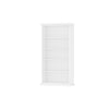 Tall Wide 5 Shelf Bookcase, White - Tvilum