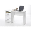 Whitman Desk with 3 Drawers, White - Tvilum