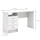 Whitman Desk with 3 Drawers, White - Tvilum