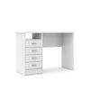 Warner Desk with 4 Drawers, White - Tvilum