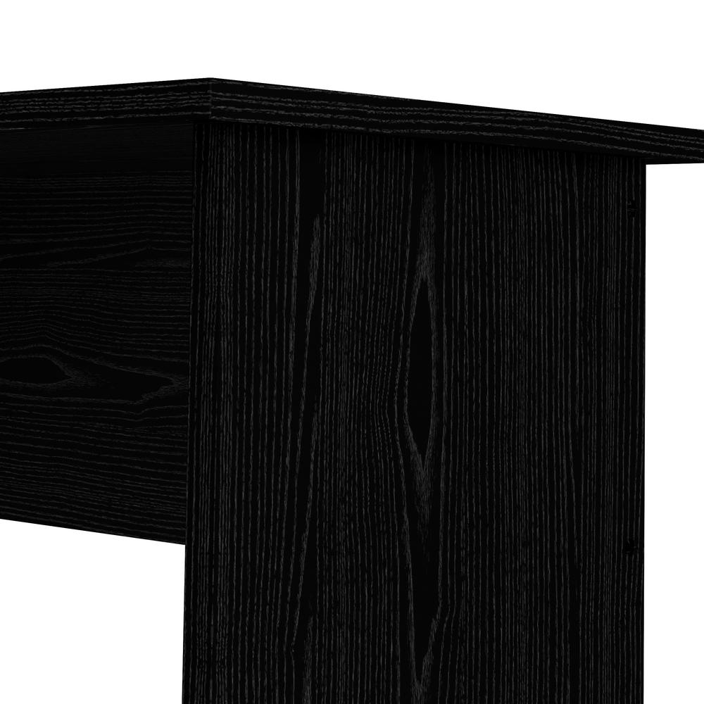 Desk with 4 Drawers Black Woodgrain - Tvilum
