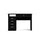 Desk with 5 Drawers Black Woodgrain - Tvilum