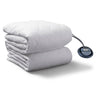 Sunbeam  Twin Size Electric Water Resistant Heated Mattress Pad with Dual Digital Controllers