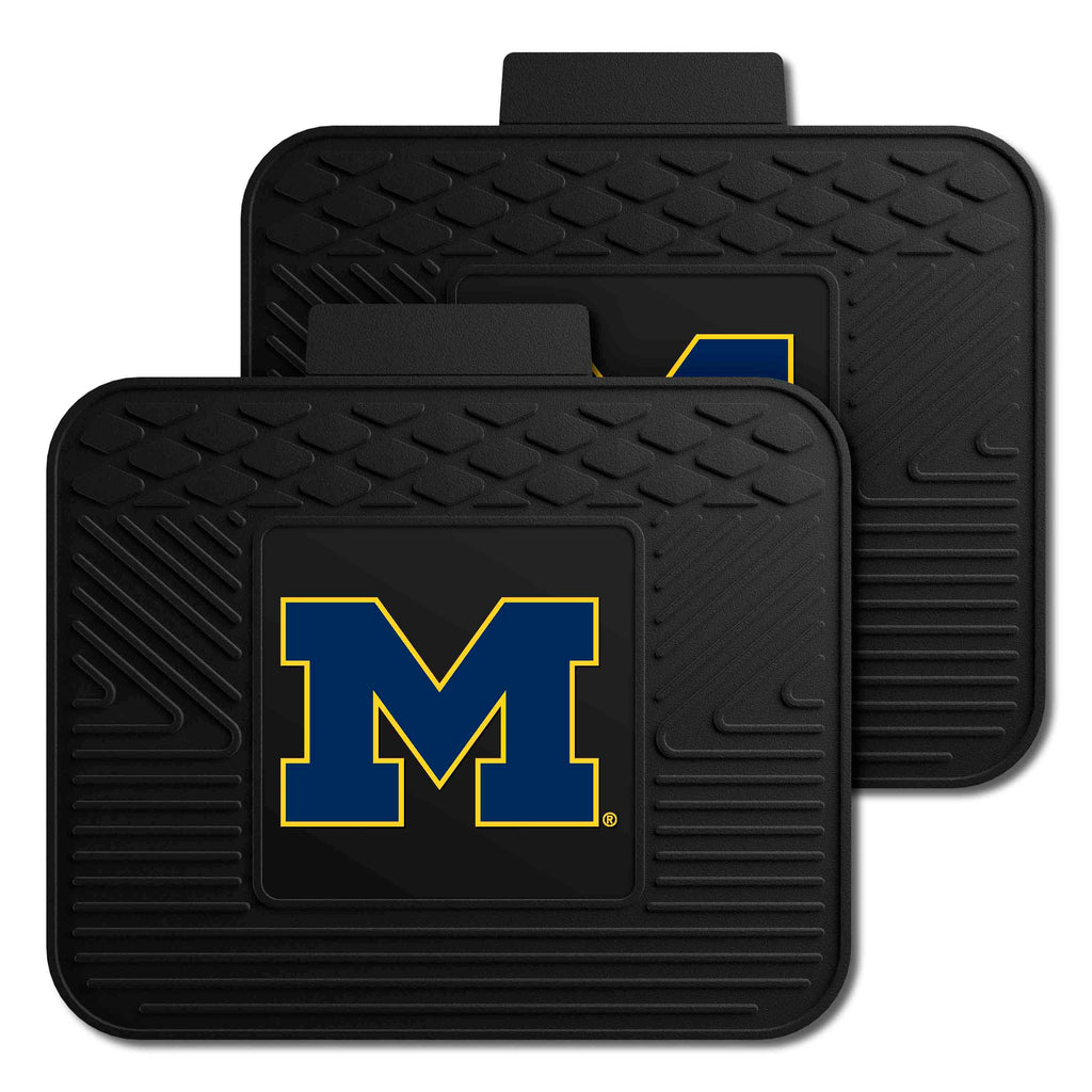 Fanmats - University of Michigan 2 Utility Mats 14''x17''