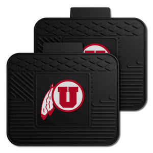 Fanmats - University of Utah 2 Utility Mats 14''x17''