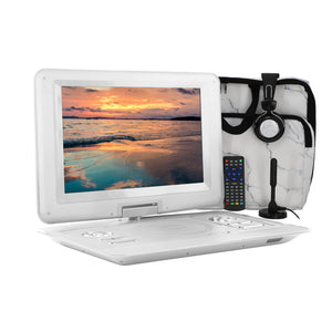 Trexonic  14.1 Inch Portable TV+DVD Player with Swivel TFT-LCD Screen and USB,SD,AV,HDMI Inputs