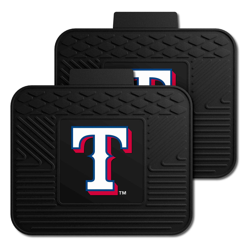 Fanmats - MLB - Texas Rangers 2 Utility Mats 14''x17''