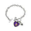 Minnesota Vikings Bracelet Charmed Sport Love Football - Aminco