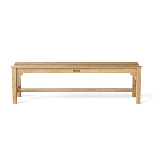 Hampton 3-Seater Backless Bench - Anderson Teak