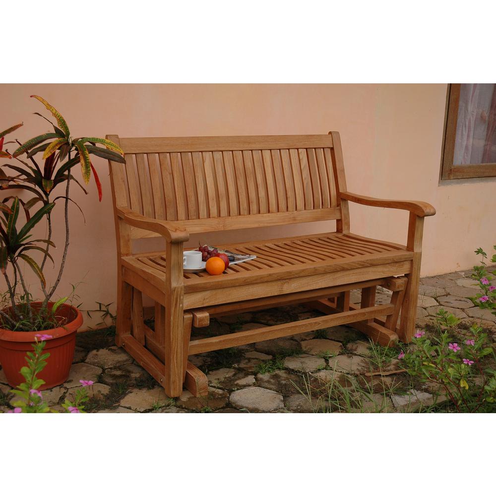Del-Amo 4-Foot Glider - Anderson Teak