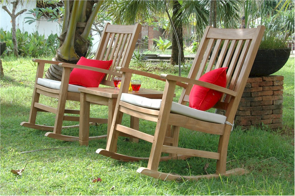 Palm Beach Rocking Armchair 3 Piece Set - Anderson Teak