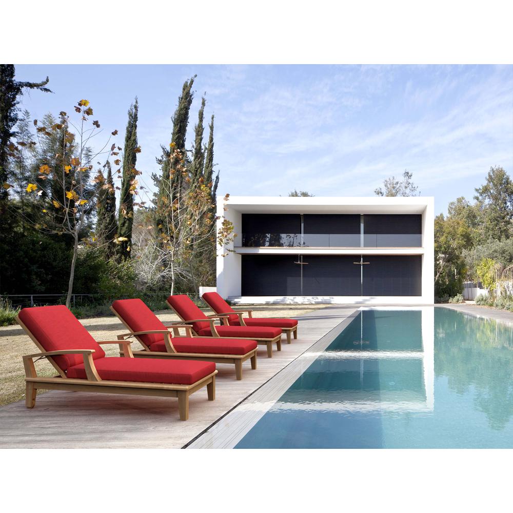 Brianna Sun Lounger with Arm - Anderson