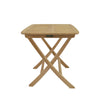 Windsor 24'' Square Picnic Folding Table - Anderson Teak