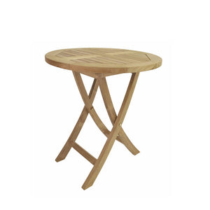 Bahama 27'' Round Bistro Folding Table - Anderson Teak