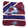 Colorado Avalanche Blanket 50x60 Raschel Throw - Logo Brands