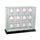 12 Baseball Upright Display Case with Black Moulding