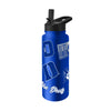 Duke Blue Devils Quencher Bottle 34oz Stainless Steel Dreamweave - Logo Brands