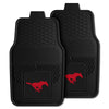 Fanmats - Southern Methodist University 2-pc Vinyl Car Mat Set 17''x27''