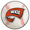 Fanmats - Western Kentucky University Baseball Mat 27'' diameter