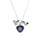 Chicago Cubs Necklace Charmed Sport Love Baseball - Aminco