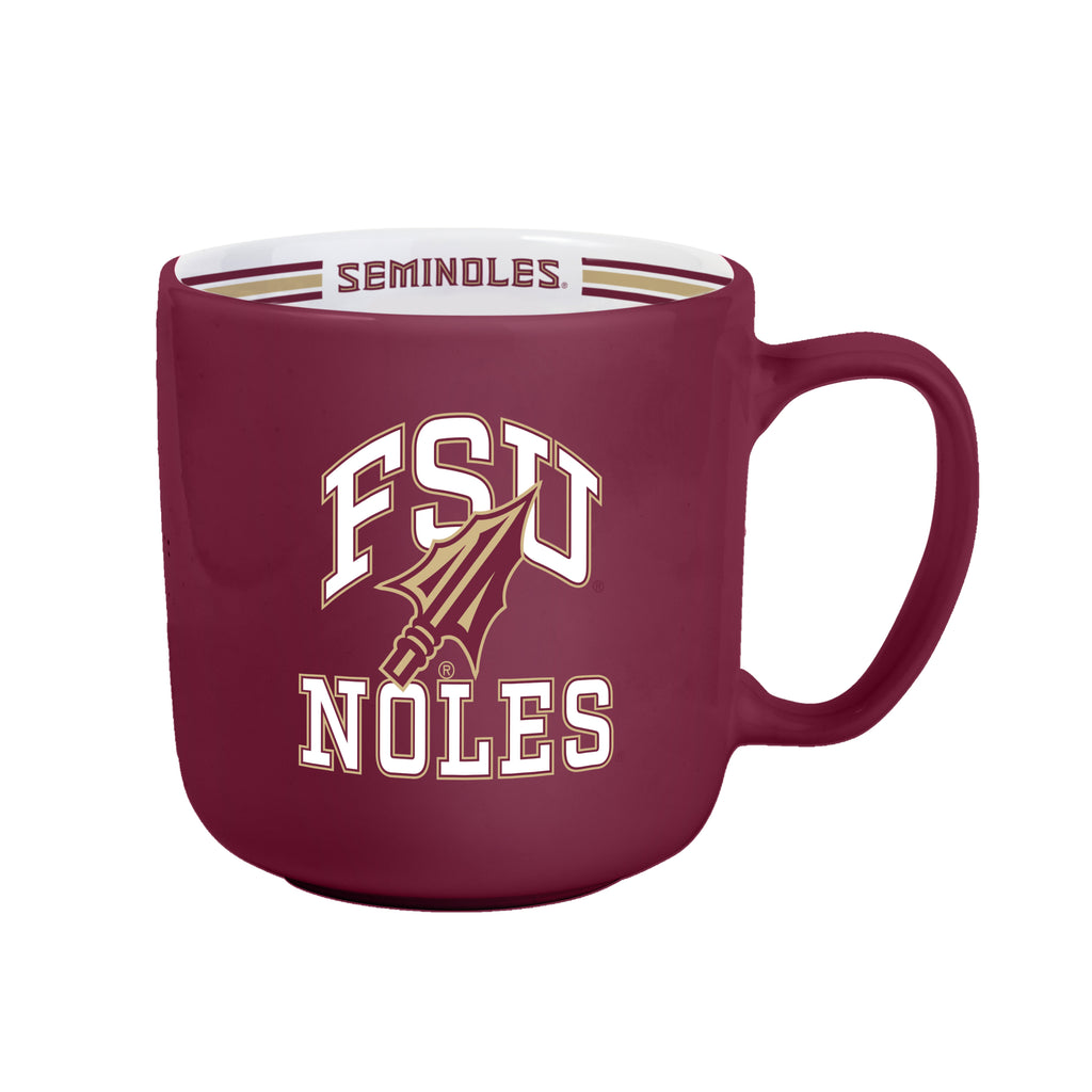 Florida State Seminoles Coffee Mug 15oz Stripe Design - Logo Brands