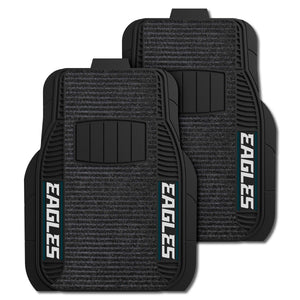 Fanmats - NFL - Philadelphia Eagles 2-pc Deluxe Car Mat Set 21''x27''