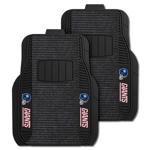 Fanmats - NFL - New York Giants 2-pc Deluxe Car Mat Set 21''x27''