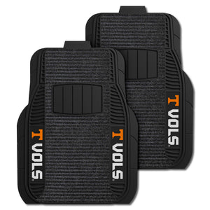 Fanmats - University of Tennessee 2-pc Deluxe Car Mat Set 21''x27''
