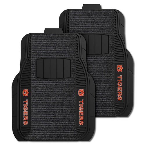 Fanmats - Auburn University 2-pc Deluxe Car Mat Set 21''x27''