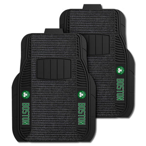 Fanmats - NBA - Boston Celtics 2-pc Deluxe Car Mat Set 21''x27''