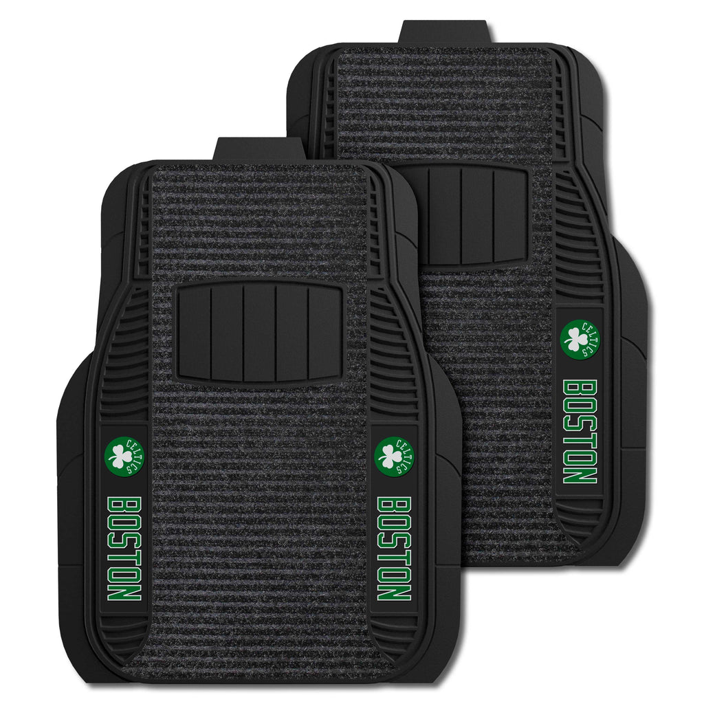 Fanmats - NBA - Boston Celtics 2-pc Deluxe Car Mat Set 21''x27''