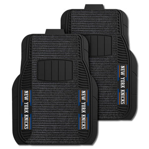 Fanmats - NBA - New York Knicks 2-pc Deluxe Car Mat Set 21''x27''