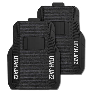 Fanmats - NBA - Utah Jazz 2-pc Deluxe Car Mat Set 21''x27''