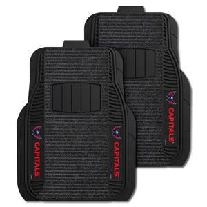 Fanmats - NHL - Washington Capitals 2-pc Deluxe Car Mat Set 21''x27''