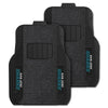 Fanmats - NHL - San Jose Sharks 2-pc Deluxe Car Mat Set 21''x27''