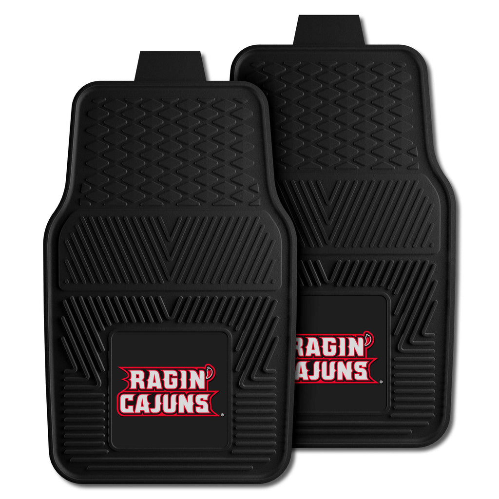 Fanmats - University of Louisiana-Lafayette 2-pc Vinyl Car Mat Set 17''x27''