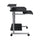 Compact Computer Cart With Storage . Color: Graphite - Techni Mobili
