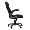 Ergonomic Faux Leather Office Chair – Ultra-Padded Executive Desk Chair,Black - Techni Mobili