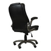 Ergonomic Faux Leather Office Chair – Ultra-Padded Executive Desk Chair,Black - Techni Mobili