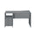 Classic Computer Desk with Multiple Drawers, Grey - Techni Mobili