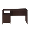 Classic Computer Desk with Multiple Drawers. Color: Wenge - Techni Mobili