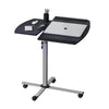 Rolling Adjustable Laptop Cart. Color: Graphite - Techni Mobili